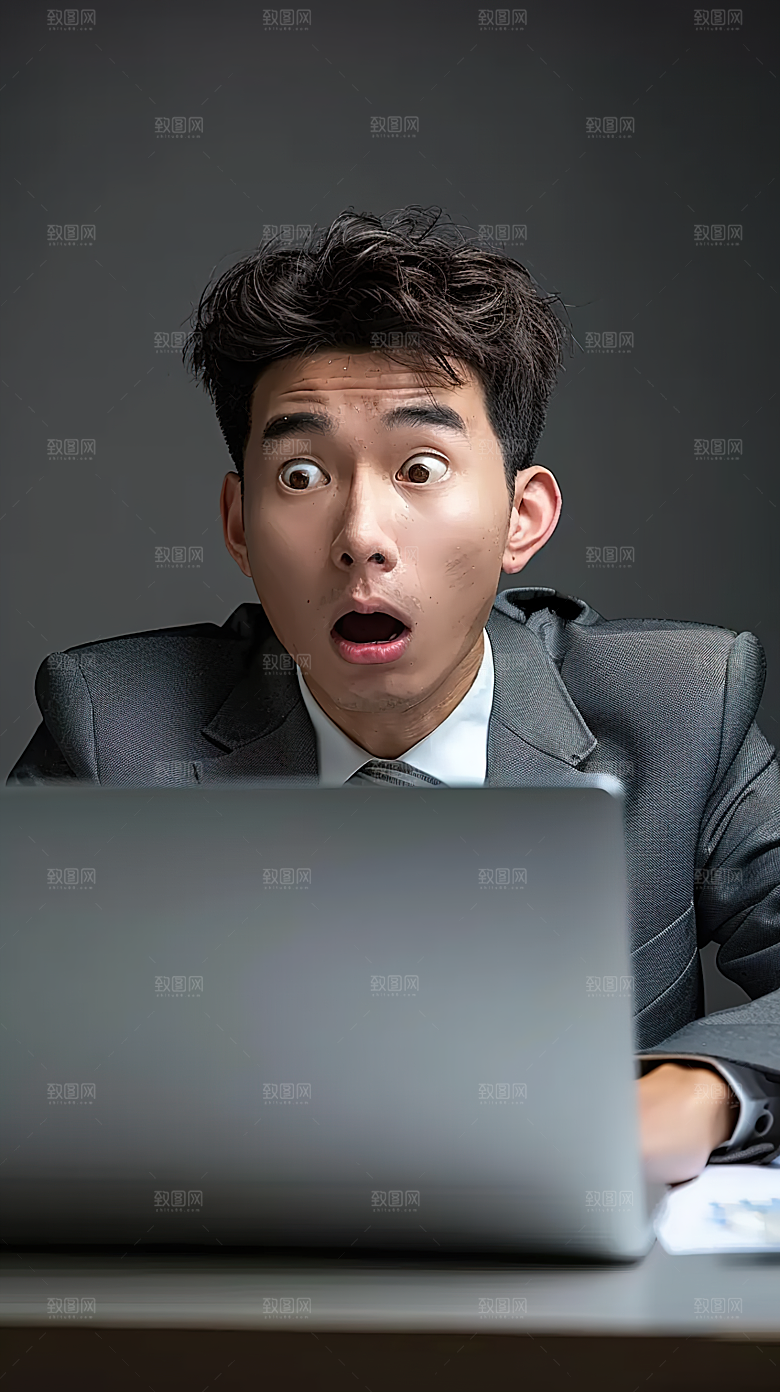 办公人物摄影工作白领商务年轻男性