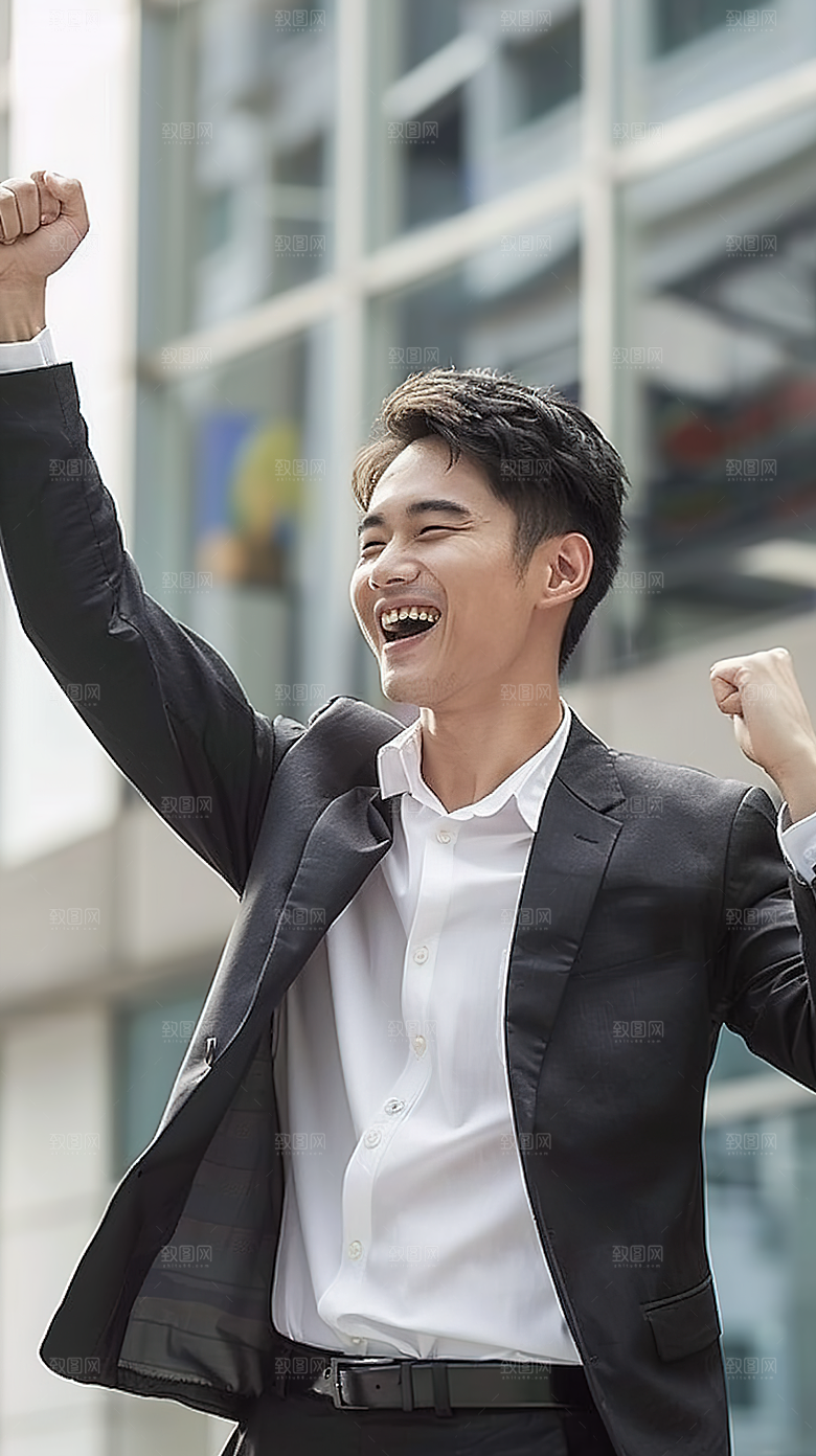 办公人物摄影工作白领商务年轻男性