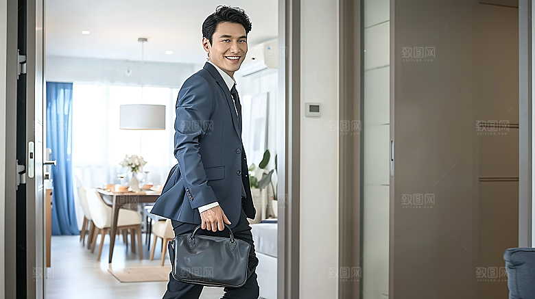 男性年轻摄影工作办公人物白领商务