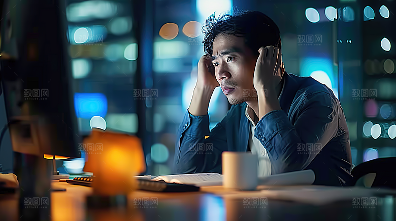 男性年轻摄影工作办公人物白领商务