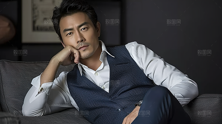 男性年轻摄影工作办公人物白领商务