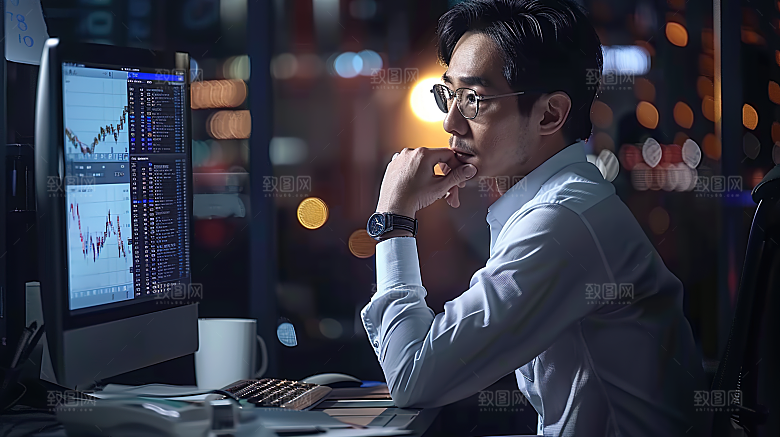 工作男性商务白领摄影年轻办公人物