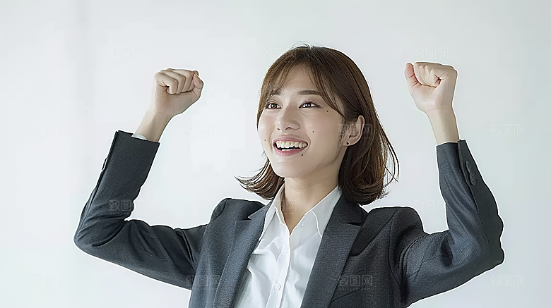 女性年轻美女工作白领办公