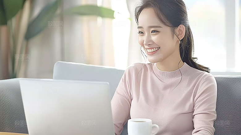 年轻白领摄影工作女性办公美女