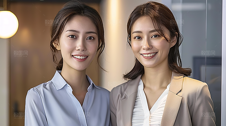 办公工作年轻白领美女女性摄影