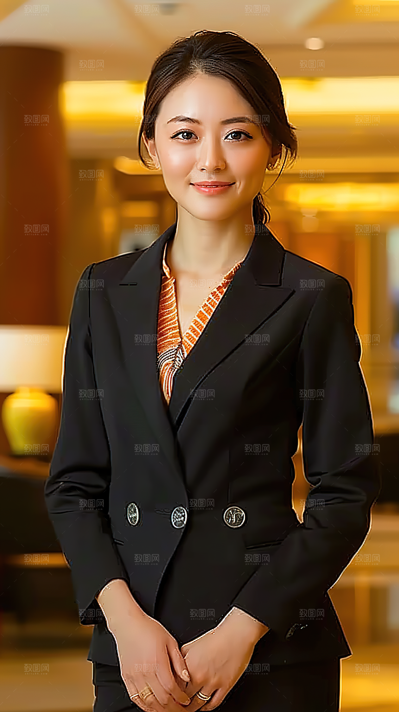 办公工作年轻白领美女女性摄影