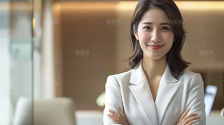 办公工作年轻白领美女女性摄影