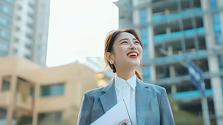 美女办公摄影工作年轻女性高清白领