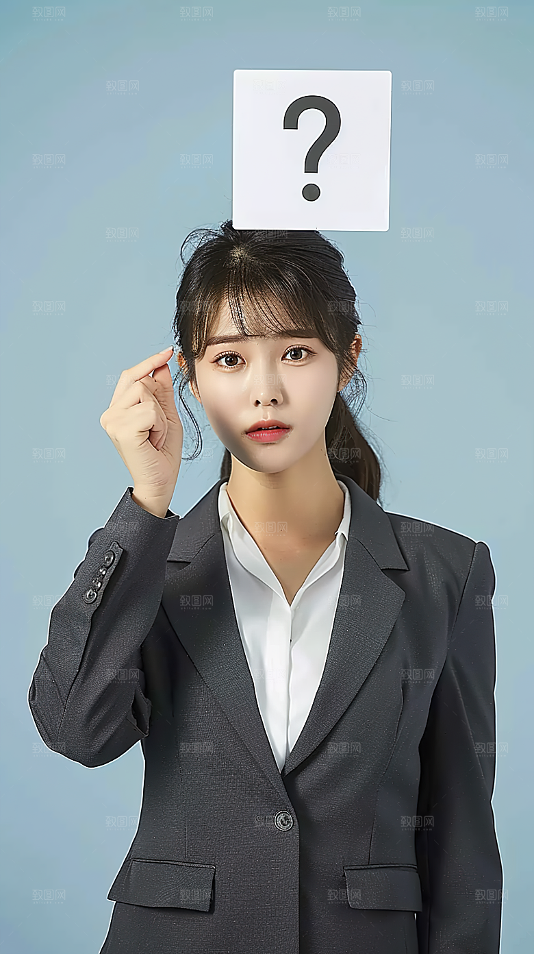 美女办公摄影工作年轻女性高清白领