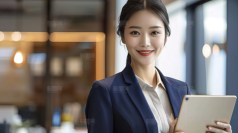 工作美女办公年轻摄影女性白领高清