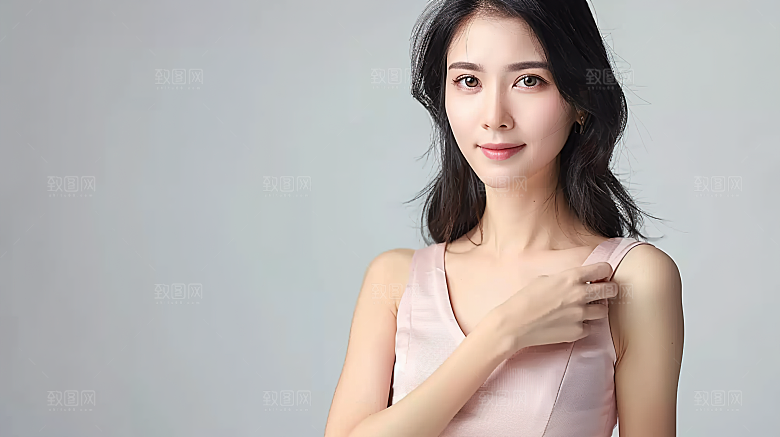 办公年轻美女工作女性高清白领摄影