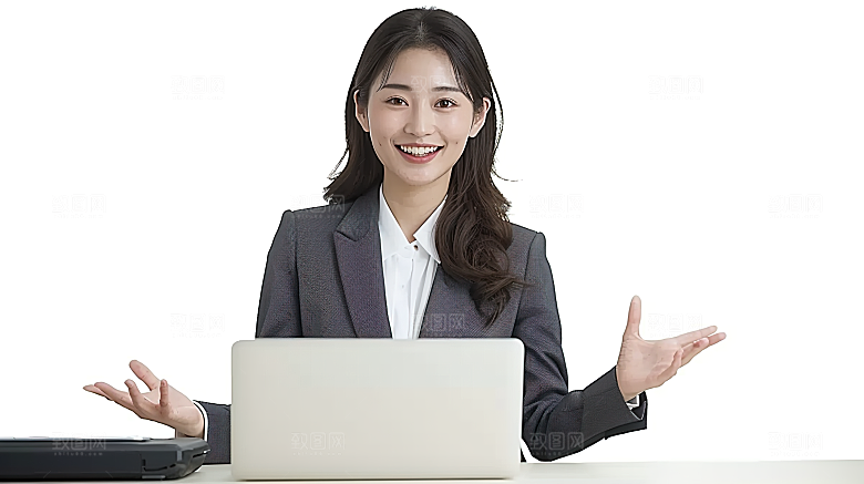 工作白领摄影女性高清美女办公年轻
