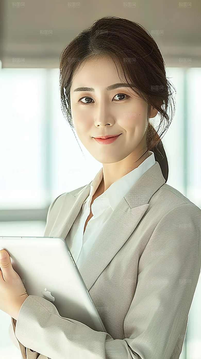 工作白领摄影女性高清美女办公年轻