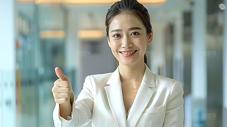 高清工作白领年轻办公女性摄影美女