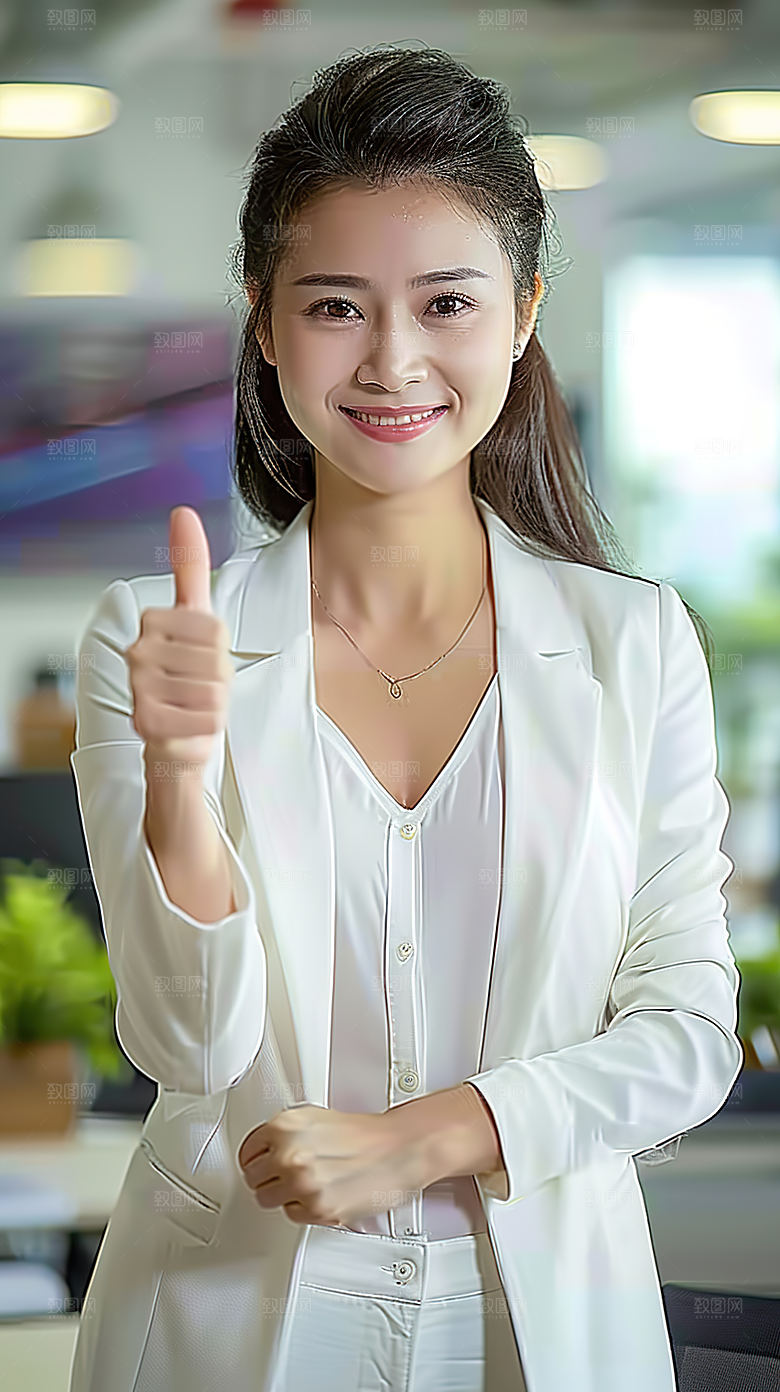 高清工作白领年轻办公女性摄影美女