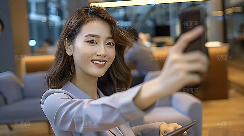 高清工作白领年轻办公女性摄影美女