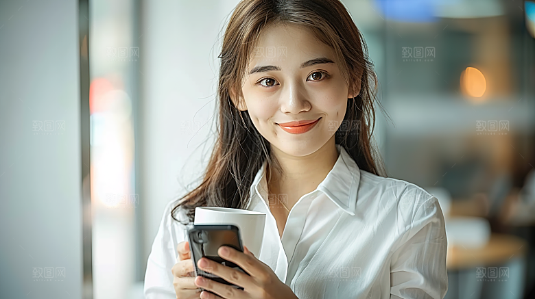 女性年轻工作高清美女摄影办公白领