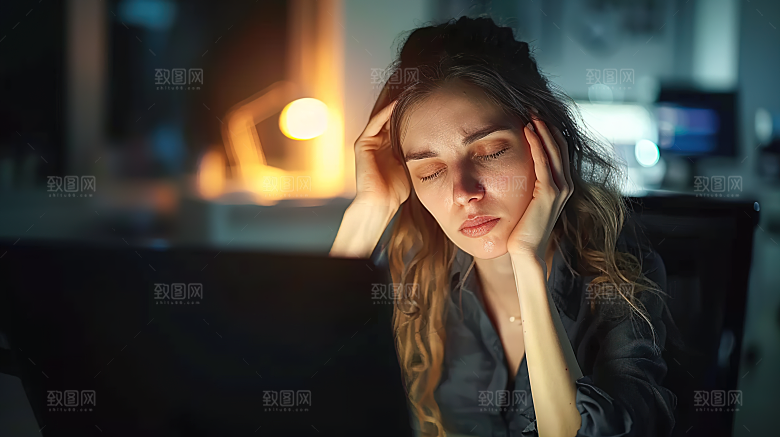 女性年轻工作高清美女摄影办公白领
