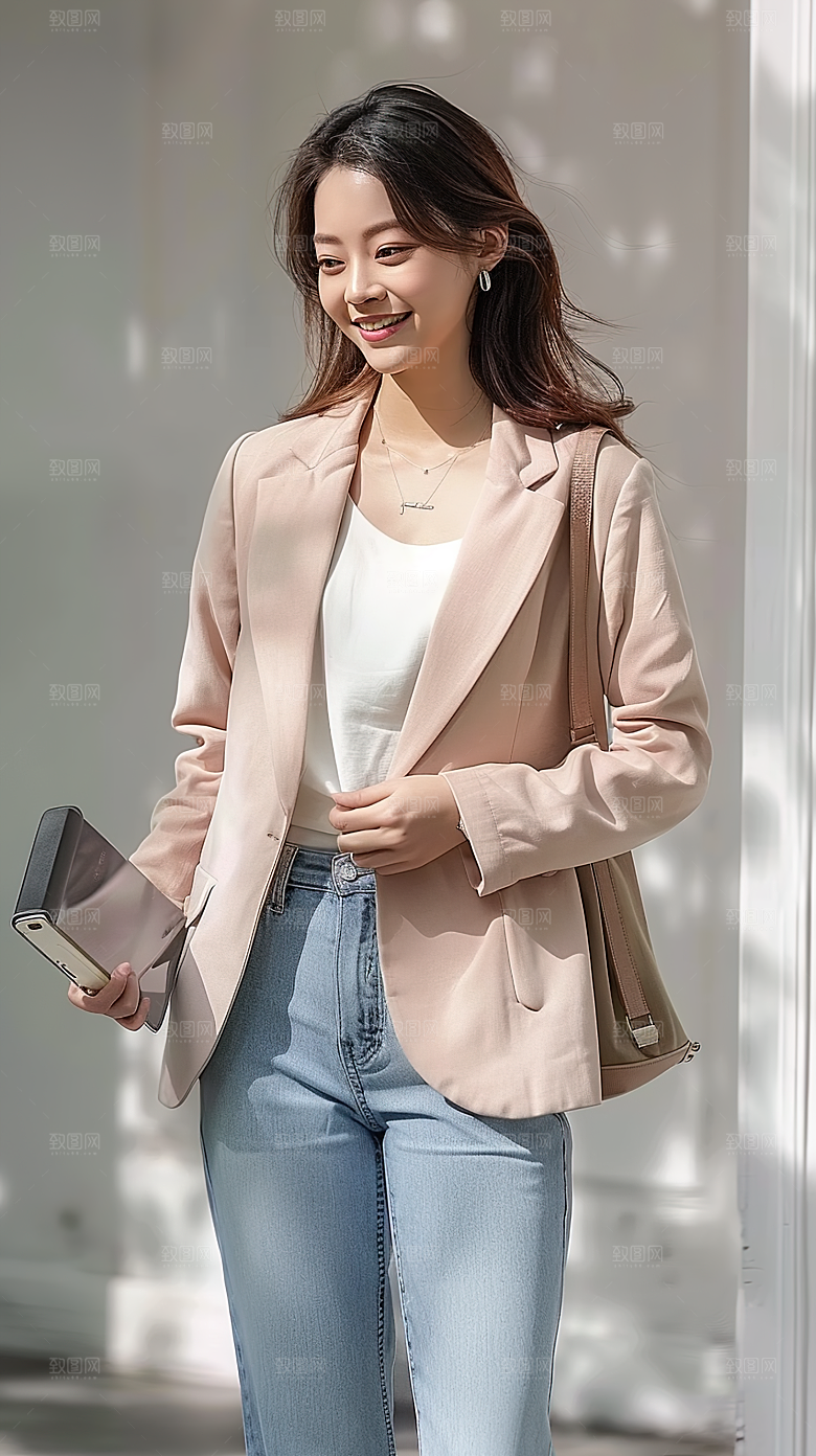 女性年轻工作高清美女摄影办公白领