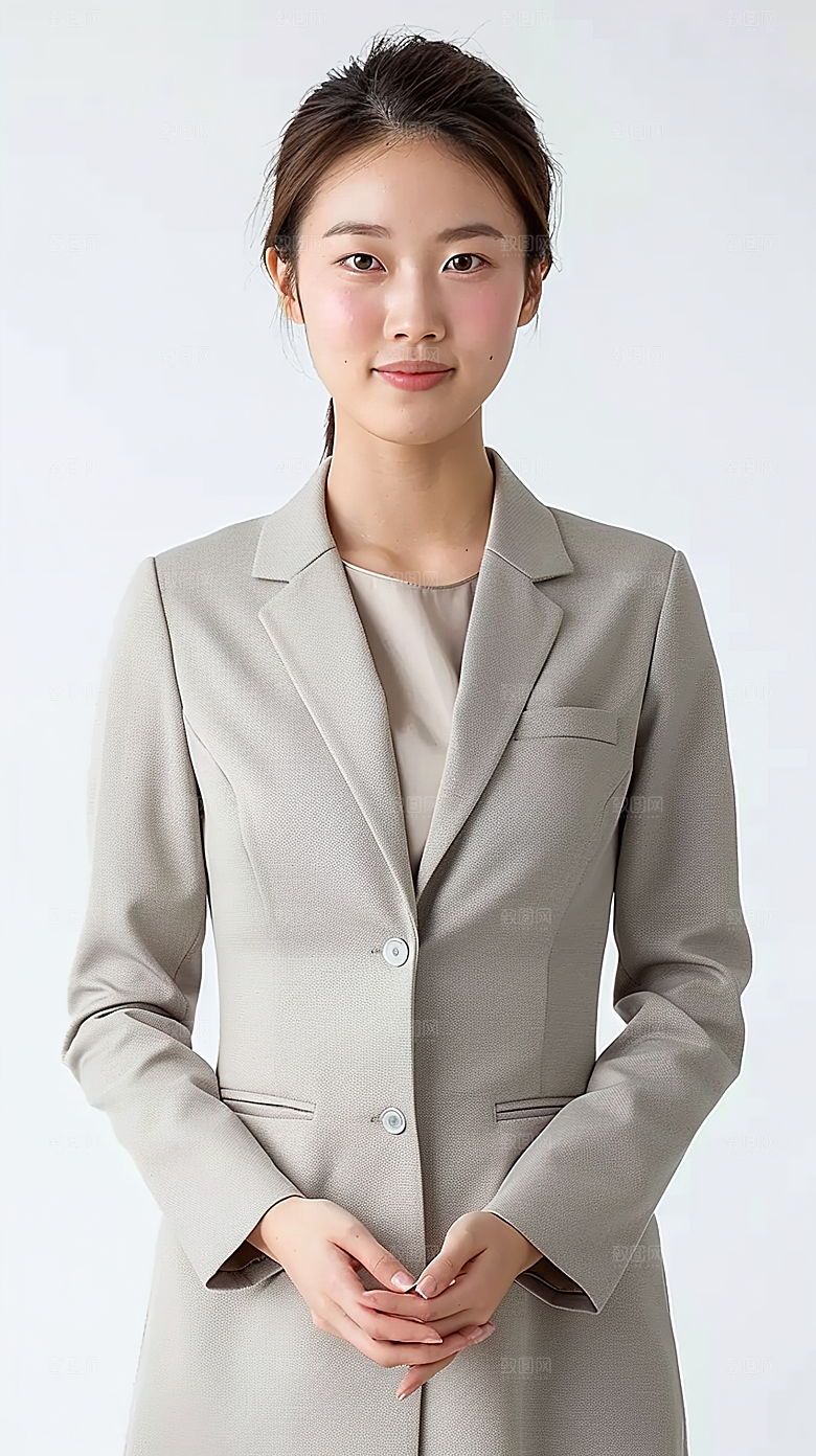 办公白领年轻美女摄影工作高清女性