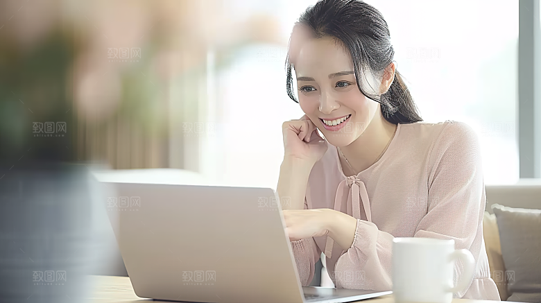 年轻高清美女摄影办公工作女性白领