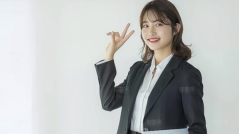 年轻高清美女摄影办公工作女性白领