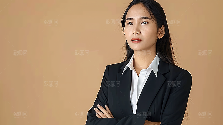 年轻高清美女摄影办公工作女性白领