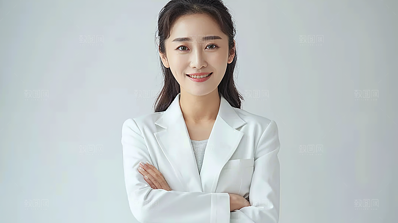 年轻摄影工作办公女性高清白领美女