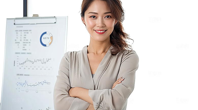 年轻摄影工作办公女性高清白领美女