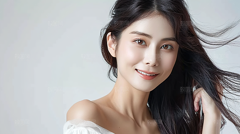 年轻摄影工作办公女性高清白领美女