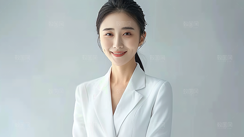 年轻摄影工作办公女性高清白领美女