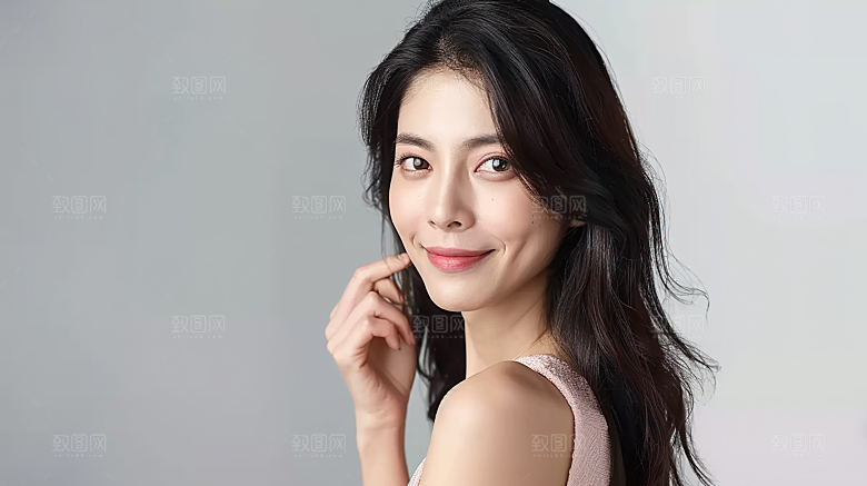 年轻摄影工作办公女性高清白领美女