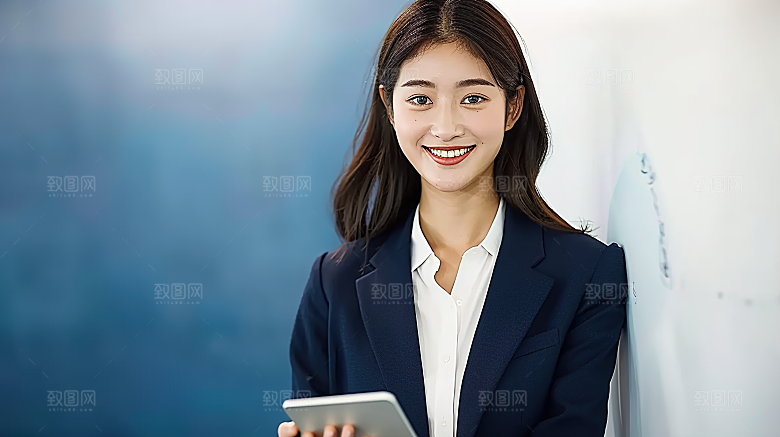 工作美女年轻办公高清摄影白领女性
