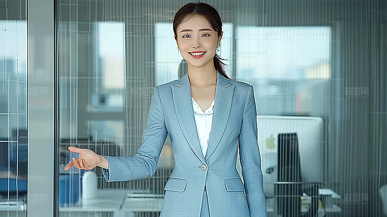 工作美女年轻办公高清摄影白领女性