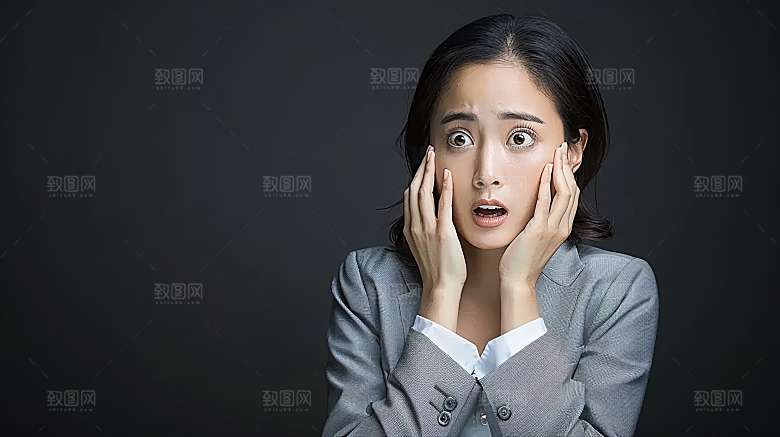 工作美女年轻办公高清摄影白领女性