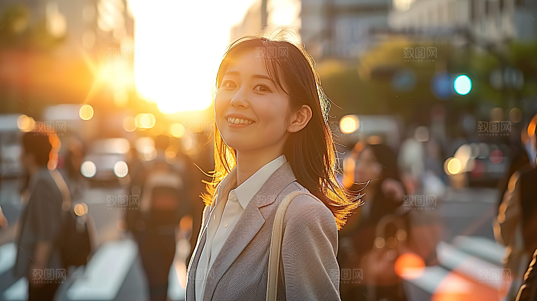 美女白领办公工作摄影高清女性年轻