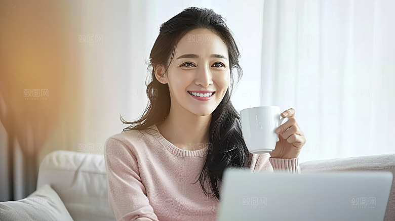 美女白领办公工作摄影高清女性年轻