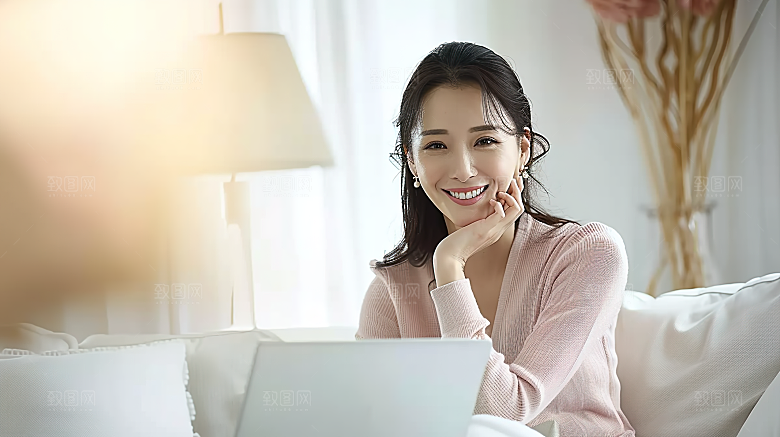 美女白领办公工作摄影高清女性年轻