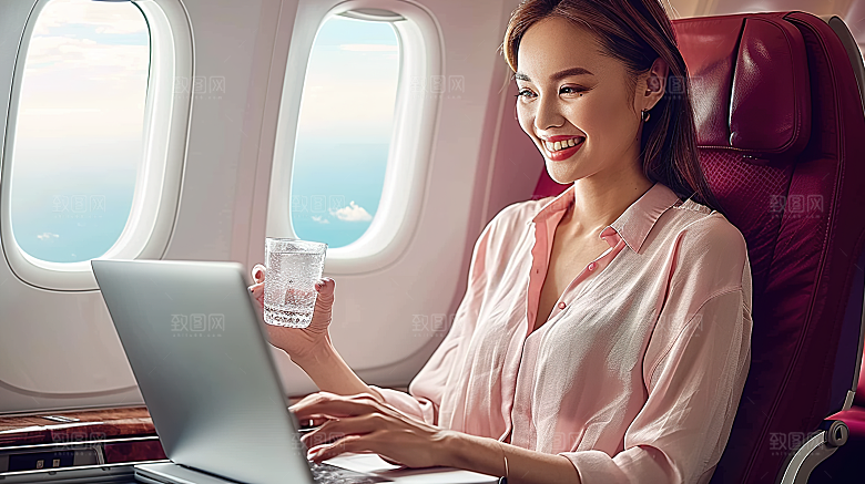 美女白领办公工作摄影高清女性年轻