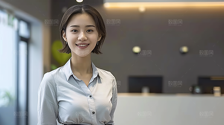 白领年轻摄影高清办公美女工作女性