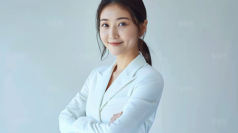 白领年轻摄影高清办公美女工作女性