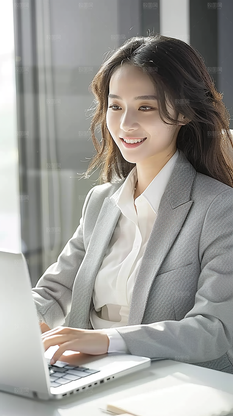 白领年轻摄影高清办公美女工作女性