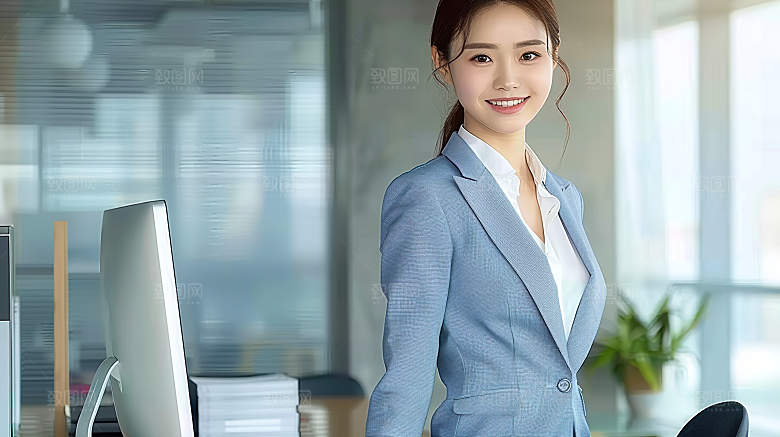 白领年轻摄影高清办公美女工作女性