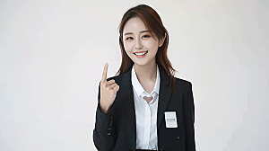 白领年轻摄影高清办公美女工作女性