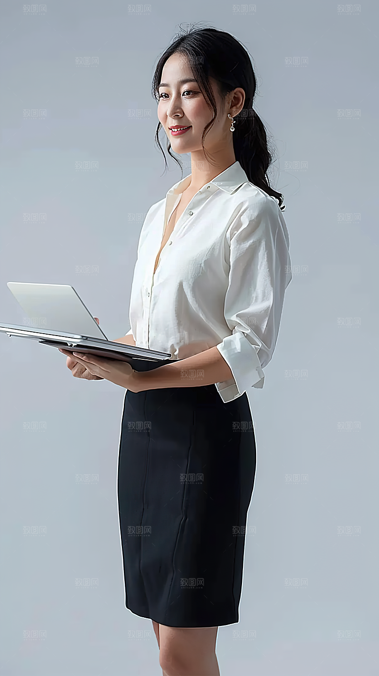 白领年轻摄影高清办公美女工作女性