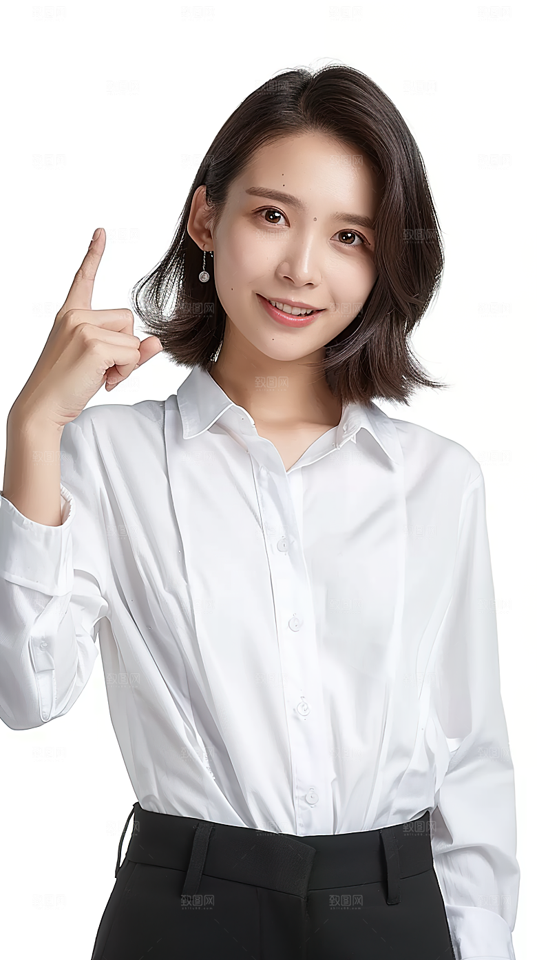 年轻女性工作办公白领美女