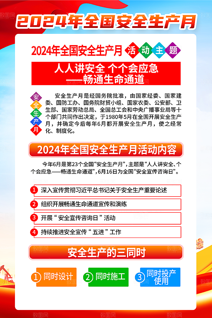 安全生产海报安全生产知识
