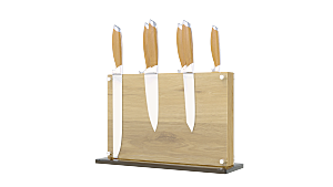 PNG免抠3D写实素材厨房刀具