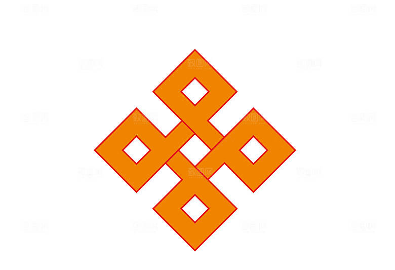 精致藏式花纹素材
