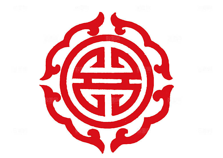 精致藏式花纹图案